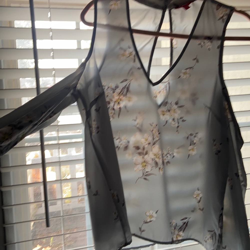 Guess long sleeve off shoulder blouse
